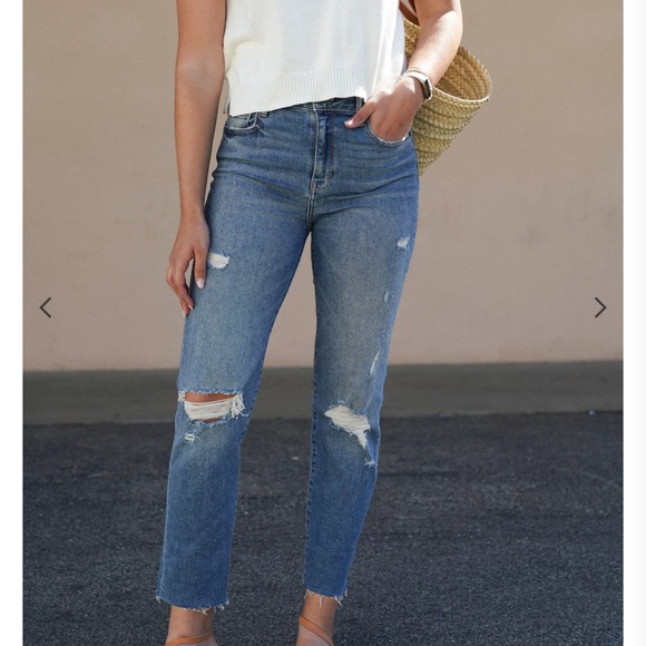 Carly Jean Los Angeles Denim - CARLY JEANS LOS ANGELES - medium wash -